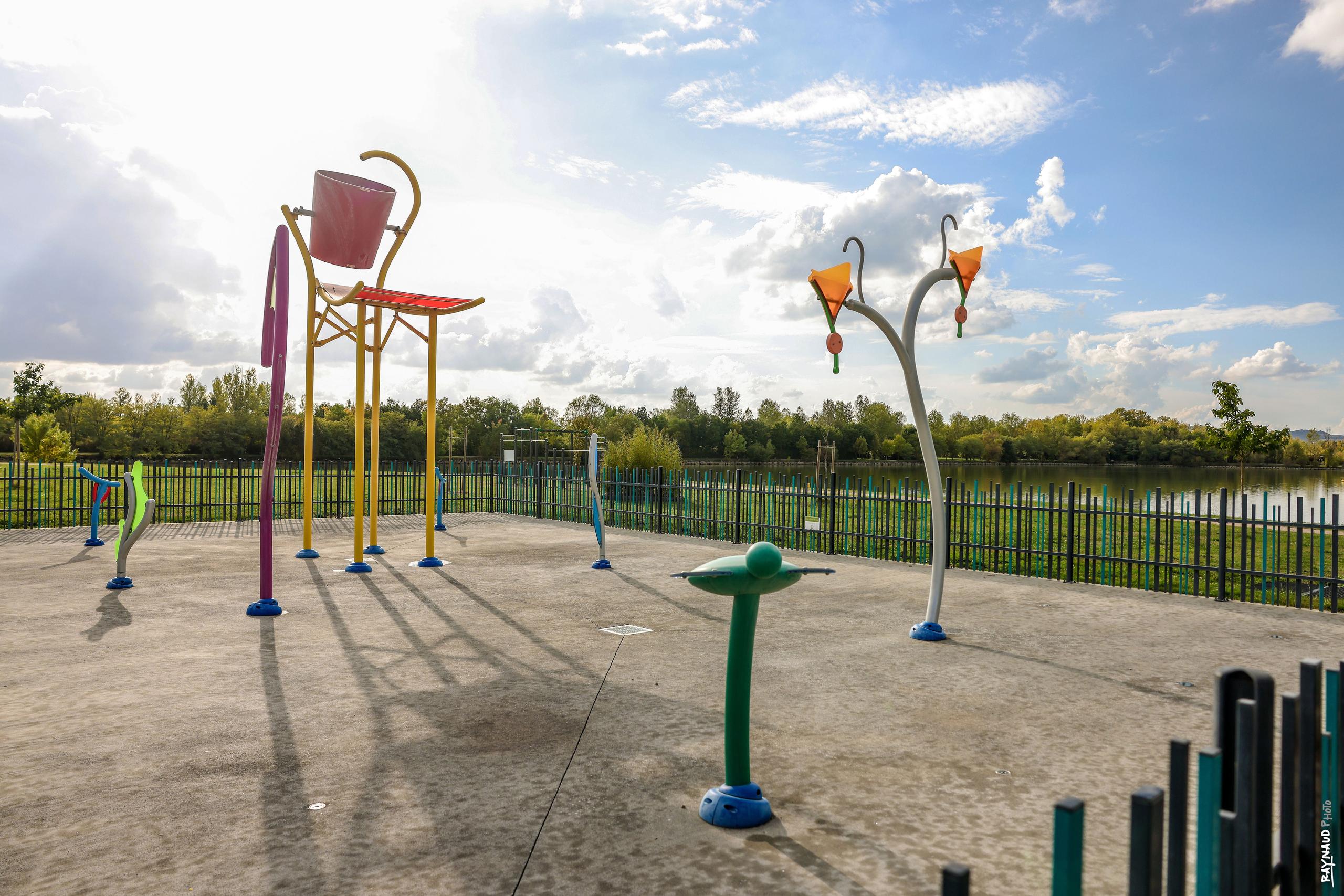 Jeux d'Eau Espace Loisirs les Etangs_Saïx
