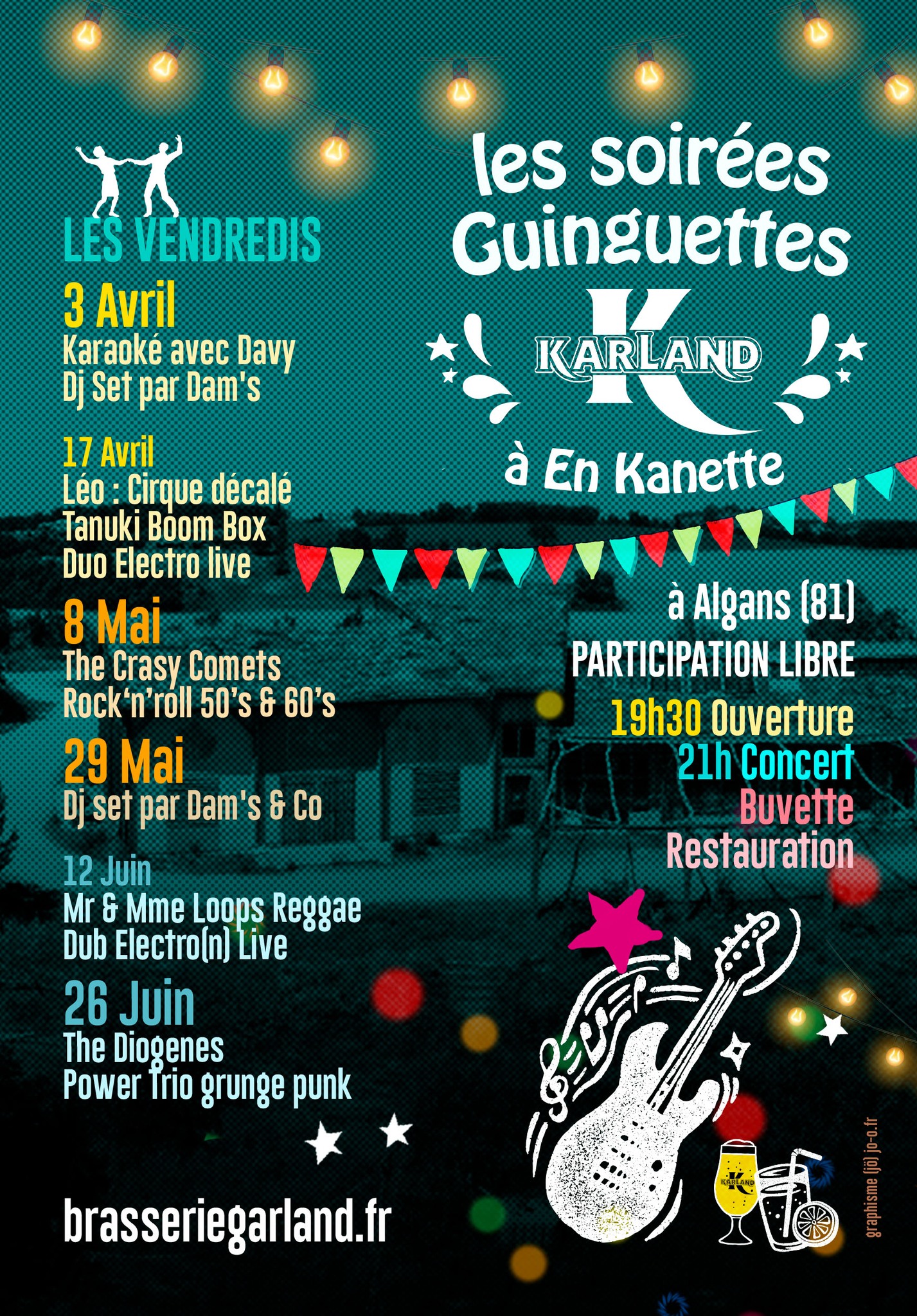 Soirées Guinguette Karland_Algans