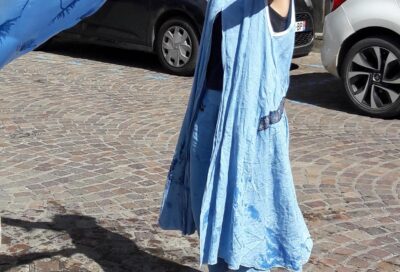 Démonstration de teinture au Pastel_Lautrec