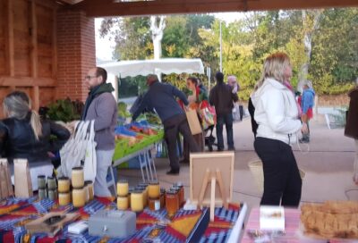 Marché de produits alimentaires bios et locaux à Teulat_Teulat
