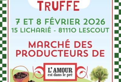 Marché de la Truffe des producteurs de l’Amour est dans le Pré_Lescout