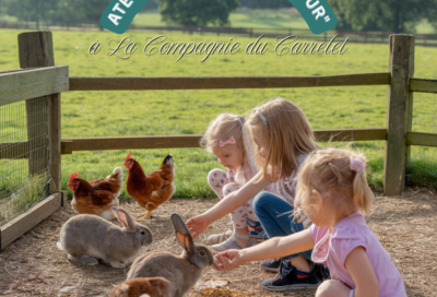 Atelier “fermier d’un jour” à La Compagnie du Carrelet_Montdragon