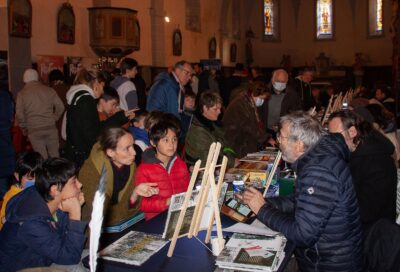 Exposition concours dessin Dourgne BD