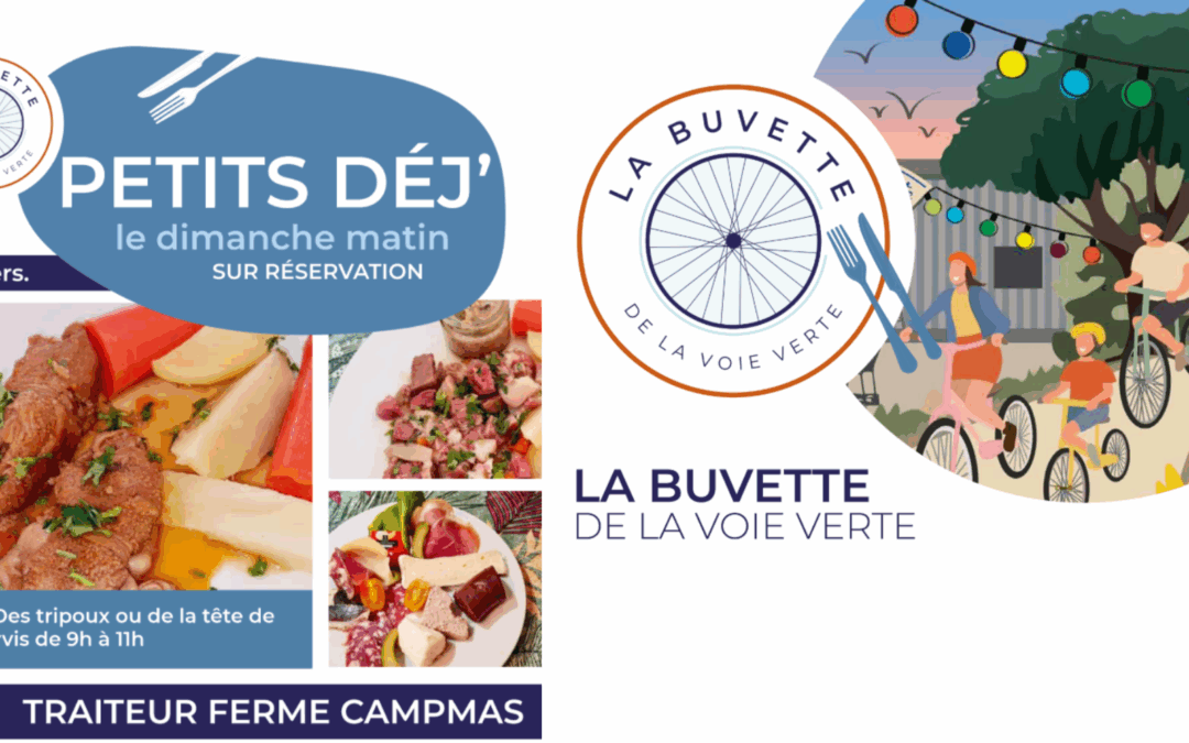Les Petits déj’ de la Buvette de la Voie Verte