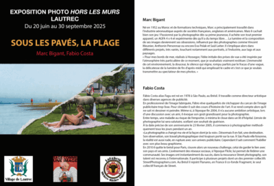 Exposition photo “Sous les pavés, la plage”_Lautrec