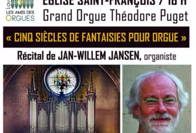 L’Orgue Estival · Récital de Jan-Willem Jansen :  Cinq siècles de Fantaisies pour orgue_Lavaur