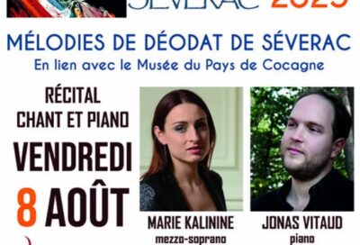 Festival Déodat de Séverac · Récital chant & piano – Mélodies de Déodat de Séverac_Lavaur