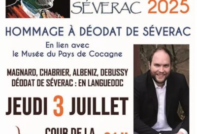 Festival Déodat de Séverac · Récital de Jonas Vitaud – Hommage à Déodat de Séverac_Lavaur
