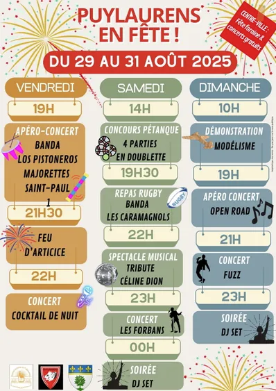 Fête votive de Puylaurens._Puylaurens