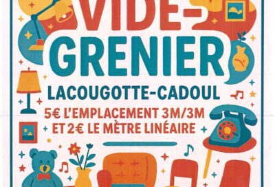 Vide greniers à Lacougotte- Cadoul_Lacougotte-Cadoul