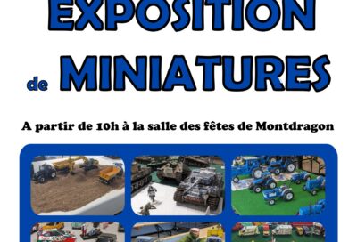 Exposition de miniatures à Montdragon
