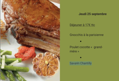 Repas au Régal’Ail_Peyregoux
