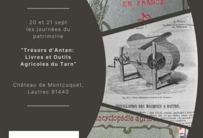 Exposition d’outils et de documents anciens. JEP 2025