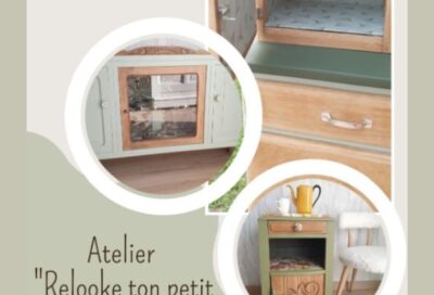 Atelier relooking meuble en bois – 3 séances_Teulat