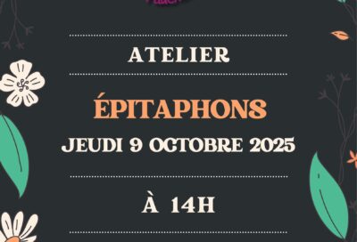 La petite faucheuse – atelier épîtaphons