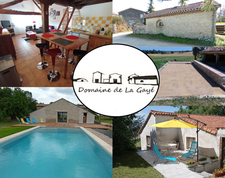 Gite “La Maison au bout de l’allée” – Domaine de La Gayé