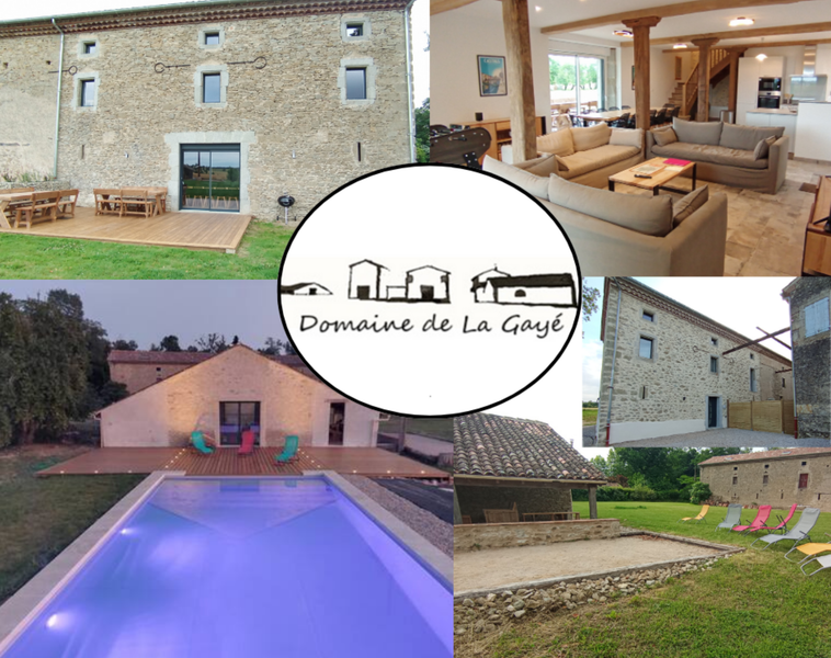 Gite “La Maison au coucher du soleil” – Domaine de La Gayé