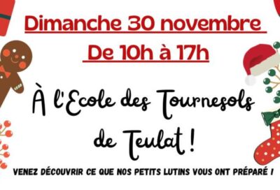 Le marché de Noël de l’école des Tournesols