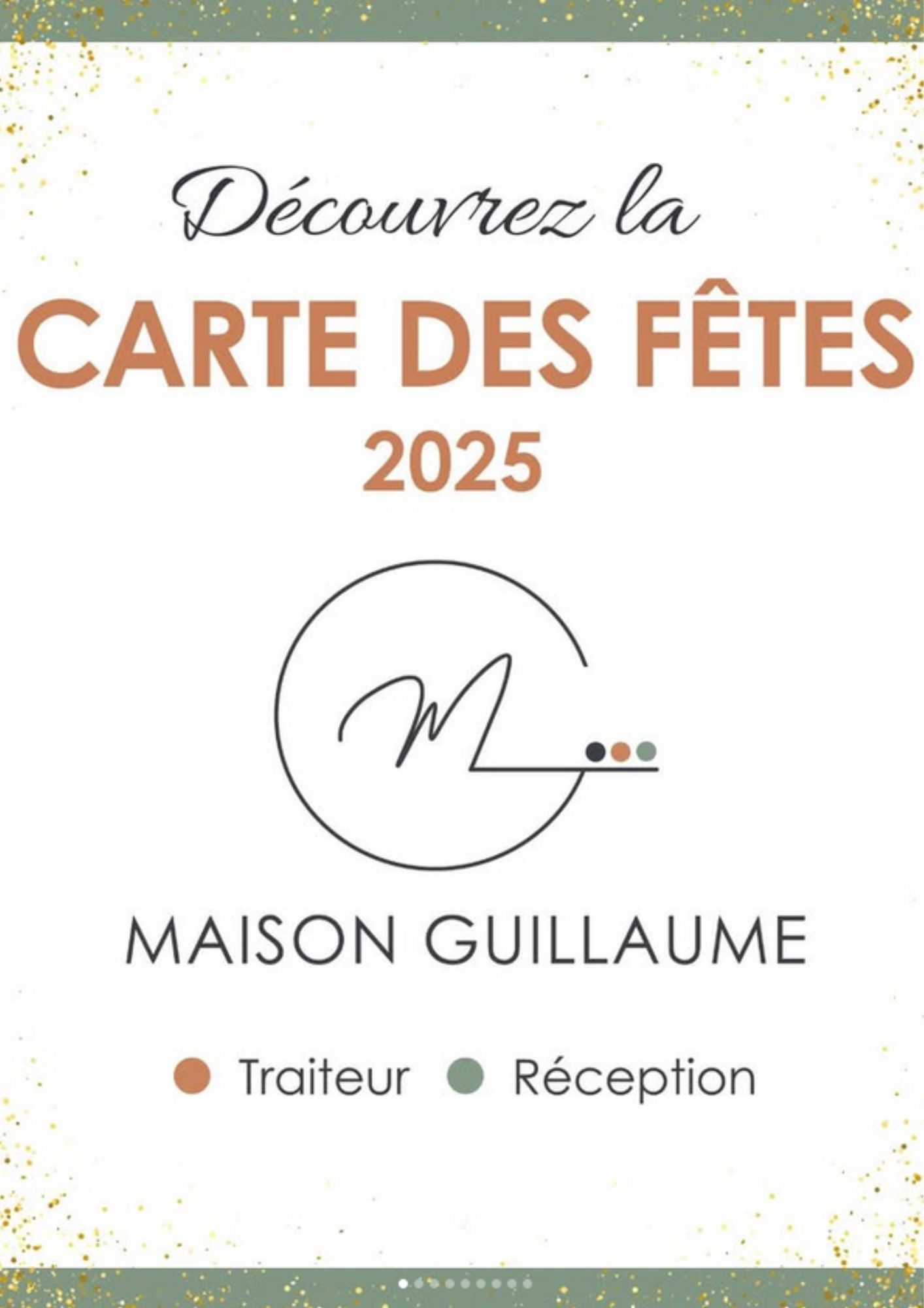 Noël et Réveillon 2025 – La Carte des Fêtes Maison Guillaume_Labastide-Saint-Georges