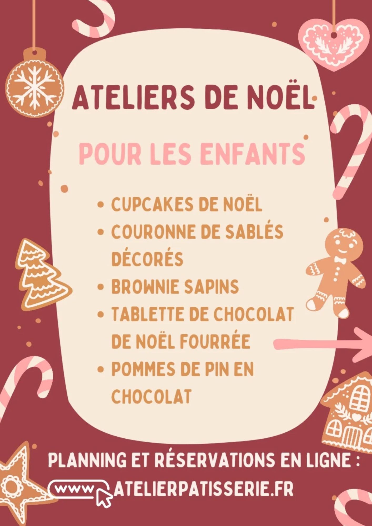 Les ateliers de Noël à l'atelier des pâtissiers_Lavaur