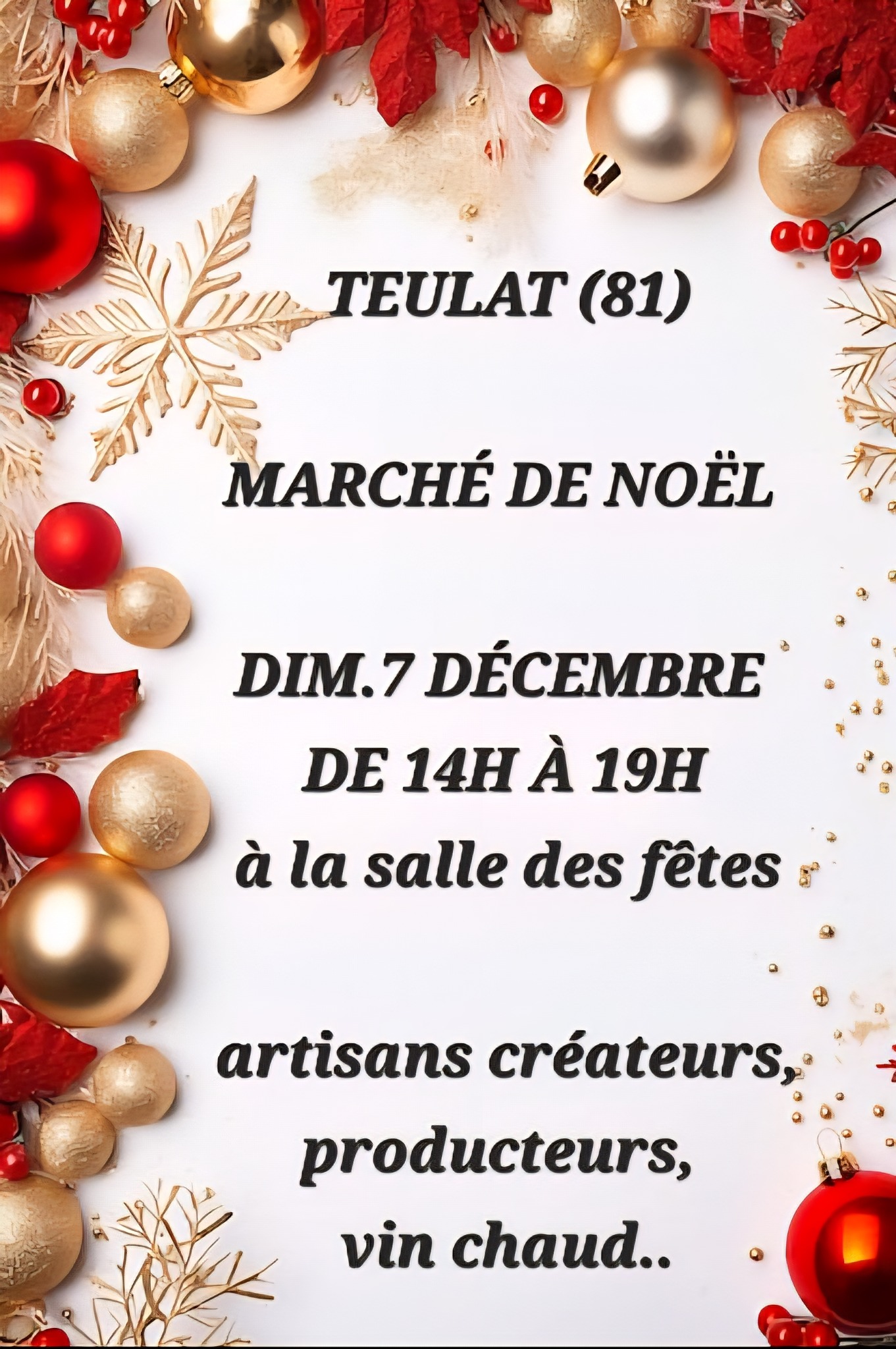 Marché de Noël de Teulat_Teulat