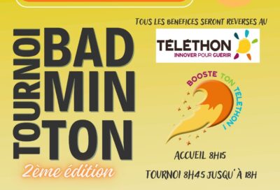 Tournoi Badminton