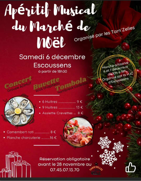 Marché de Noel_Escoussens