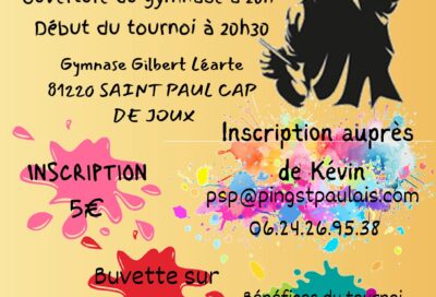 Tournoi du Téléthon 2025_Saint-Paul-Cap-de-Joux