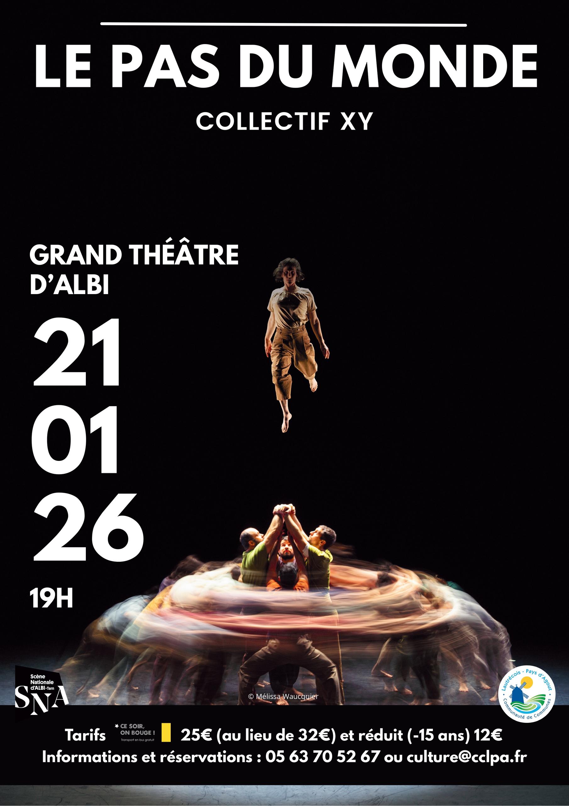 Ce soir on bouge ! Spectacle “Le pas du monde”