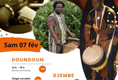 Stage de percussion africaine