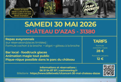 Grande soirée dansante Rock, Boogie, Swing à Château d’Azas_Azas