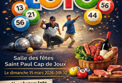 Loto de la pétanque Saint Paulaise