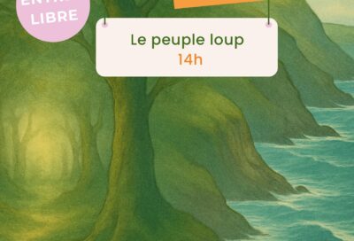Projection du dessin animé “Le peuple loup”