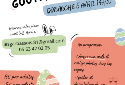 Chasse aux oeufs et Goûter convivial