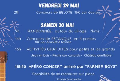 BROUSSE en Fête les 29 et 30 Mai 2026