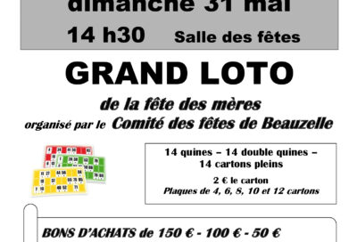 Loto  Damiatte – “Comité des fêtes de Beauzelle”