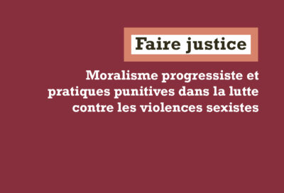 Arpentage du livre “Faire Justice” de Elsa Deck Marsault